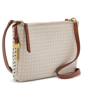 Fossil Heart Crossbody handbag.